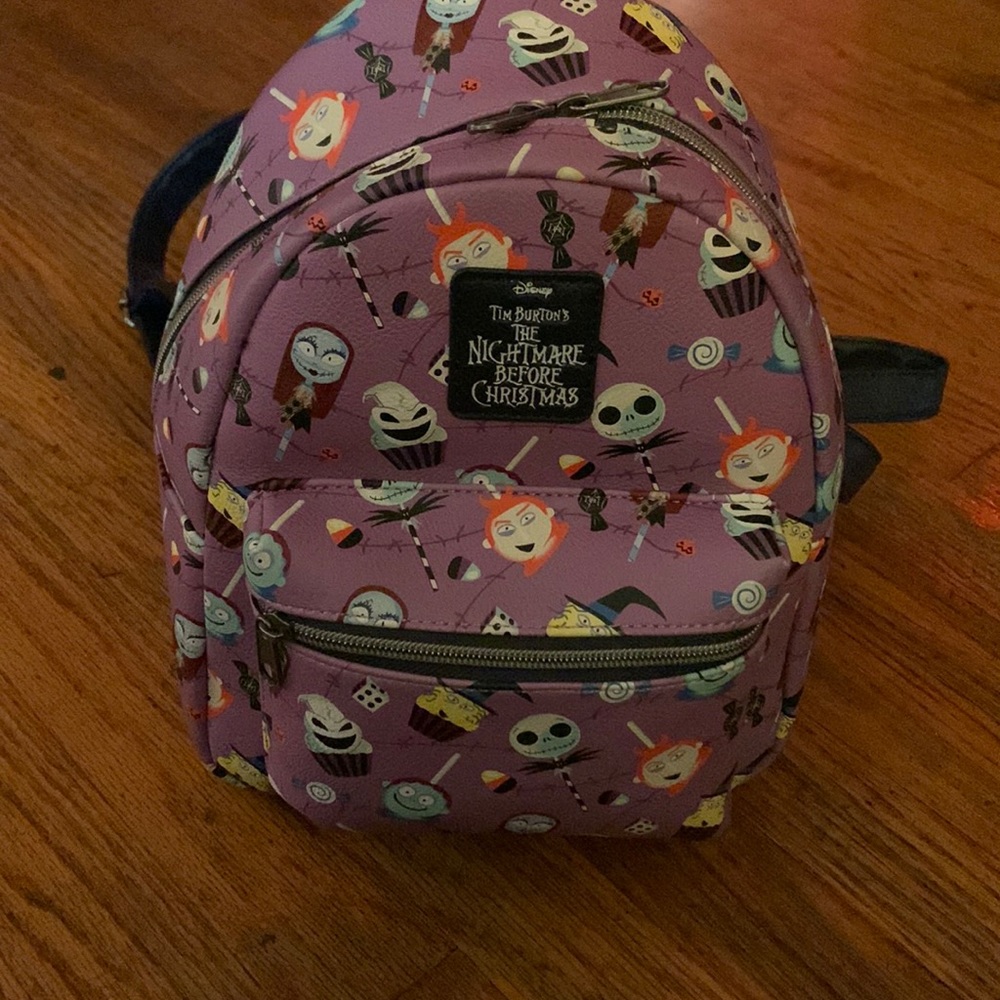 Nightmare before Christmas candy and cupcake mini back purse
